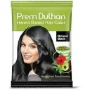 Prem Dulhan Natural Black Henna Hair Color – Herbal, Ammonia-Free & Long-Lasting 