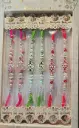 Raksha Bandhan Special – 1 Pc Handmade Colorful Silver Rakhi | Made in India | Unique Design 