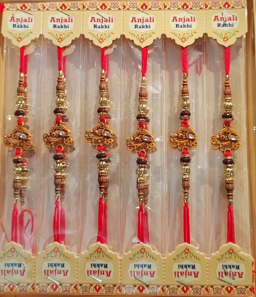1 Pc Rakhi for Brother – Handmade Raksha Bandhan Thread | Made in India 