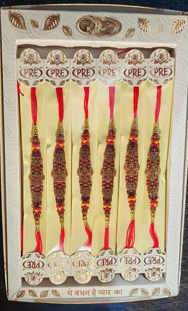 Raksha Bandhan 2025 – 1 Pc Handcrafted Rakhi Thread for Brother | Indian Design